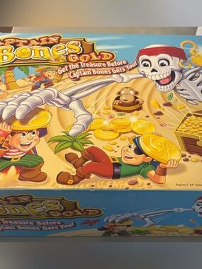Captain Bones Gold Electronic Game by Spin Master 2005 Complete Tested